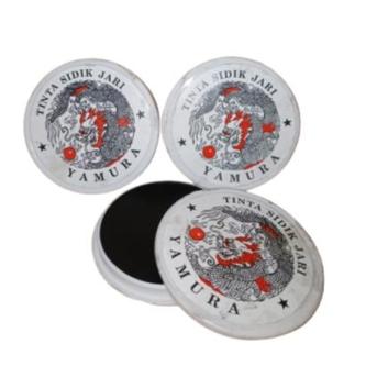 FINGERPRINT STAMP NOTARY STAMP/ FINGERPRINT INK/ YAMURA … in Singapore - Image 1