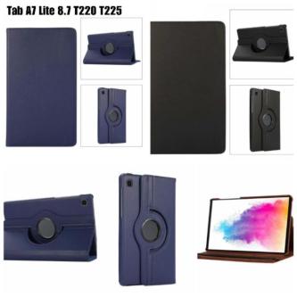 FLIP ROTARY LEATHER Case FOR SAMSUNG TAB A7 LITE T220 T225 … in Kuala Selangor - Image 1