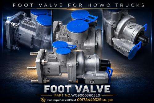 FOOT VALVE FOR HOWO TRUCKS in Cavite City - Image 1