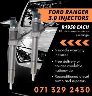 FORD RANGER 3.0 INJECTORS in Witbank - Image 1