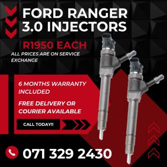 FORD RANGER 3.0 INJECTORS in Alberton - Image 1