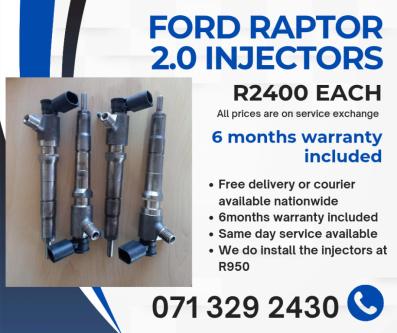 FORD RAPTOR 2.0 INJECTORS FOR SALE in Roodepoort - Image 1