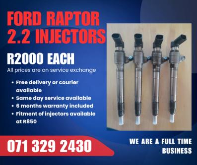 FORD RAPTOR 2.2 INJECTORS FOR SALE WITH WARRANTY in Soshanguve - Image 1