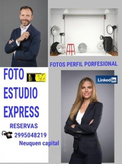 FOTO ESTDUIO SESIONES EXPRES - PERFIL PROFESIONAL en Neuquén - Imagen 1