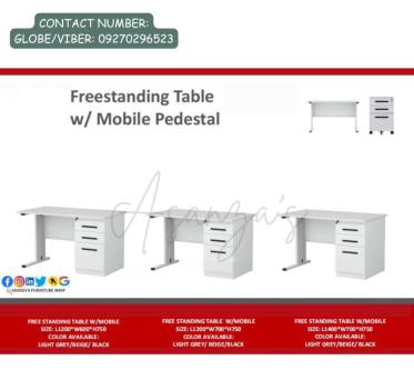 FREESTANDING OFFICE TABLE | OFFICE TABLE | DIRECT SUPPLIER in Quezon City - Image 6