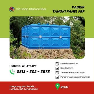 FRP Lebih Hebat! - Distributor Tangki Panel FRP Riau in Pangkal Pinang - Image 3