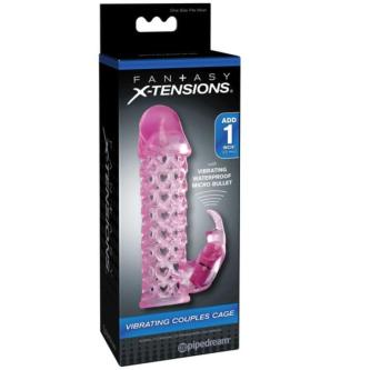 FUNDA FANTASY X-TENSIONS COLOR ROSA en Lima - Imagen 1