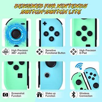 FableBox JoyCon Controller for Nintendo Switch with Motion … in Singapore - Image 1