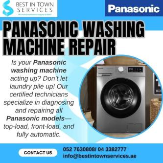 Facing issues with Panasonic Washing Machine - Get it fixed! in Dubai - Image 1