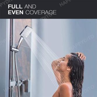 Fall-Resistant Pressurized Shower Head Set(With Square … in North-Eastern Islands - Image 1