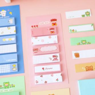 Fancy Multi Design Sticky Notes Cartoon Cute Memo Label … in Kajang - Image 1