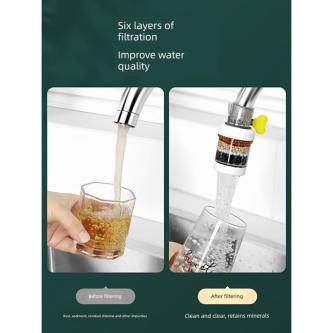 Faucet Extension Filter Splash-Proof Handy Tool Kitchen Hot … in Singapore - Image 1