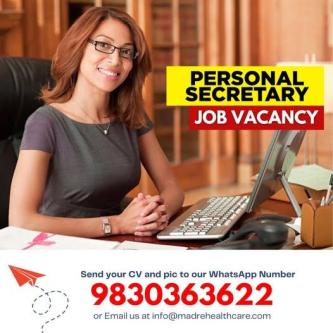 Female Personal Secretary for Travel Company in Kolkata - Image 1