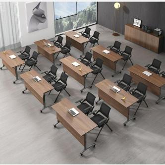 Folding Conference Study Desk Training And Chair Combination … in Singapore - Image 1