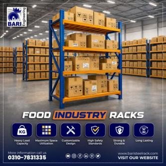 Food Industry Rack | Bari Engineering Pakistan in Lahore - Image 1