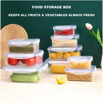 Food Storage Box Transparent Kitchen Container Fridge … in George Town - Image 1