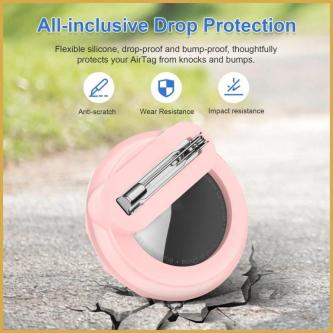 For AirTag Tracker Case Waterproof Locator Mount Case 4 … in Woodlands - Image 1