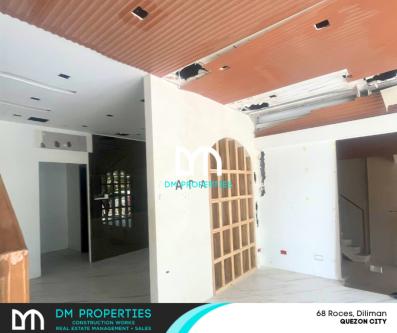 For Lease/Rent 3-Storey Commercial Units in 68 Roces, Diliman in Quezon City - Image 1