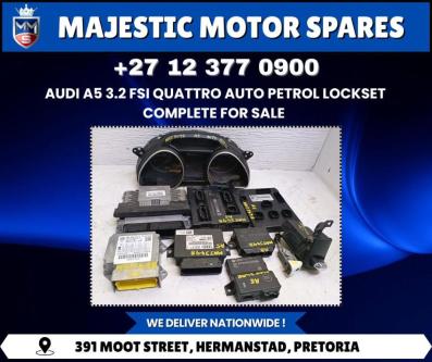 For Sale Complete Lockset – Audi A5 3.2 FSI Quattro Auto Petrol in Pretoria - Image 1
