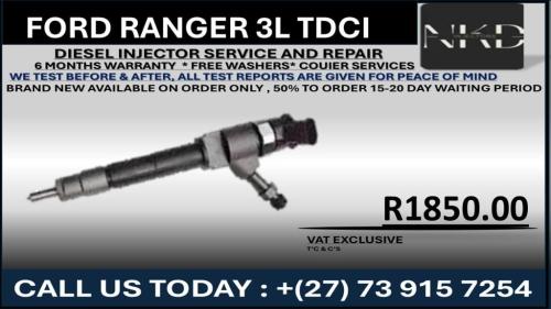 Ford Ranger 3.0L BT50 Diesel Injectors in Durban - Image 1