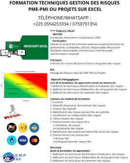 Formation en gestion des risques sur Excel à Abidjan - Photo 1