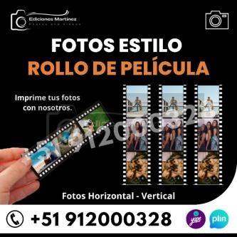 Foto estilo Rollo de Película Personalizados en Nazca - Imagen 1