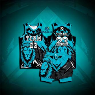 【Free Custom Name & Number】Full Sublimation Basketball … in Kajang - Image 1