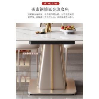 ????????【Free Installation】⚡Luxury Extendable Dining Table … in Singapore - Image 1