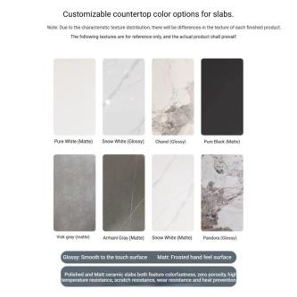 【Free Installation】Sintered Stone Dining Table Square … in Sembawang - Image 1