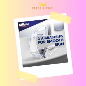 GILLETTE Skinguard Sensitive Razor + 1 Cartridge | Refill … in Singapore - Image 1