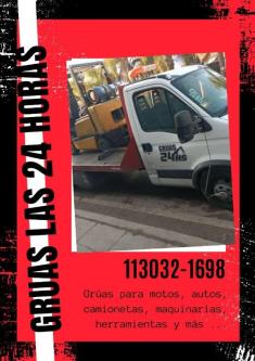 GRÚAS,REMOLQUES,TRASLADOS A TODAS LAS ZONAS 24 HORASSSSSSSSSSSS en Buenos Aires - Imagen 4