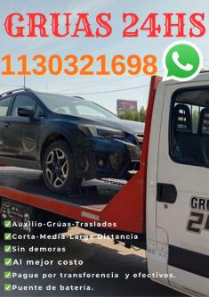 GRÚAS,REMOLQUES,TRASLADOS A TODAS LAS ZONAS 24 HORASSSSSSSSSSSS en Buenos Aires - Imagen 8