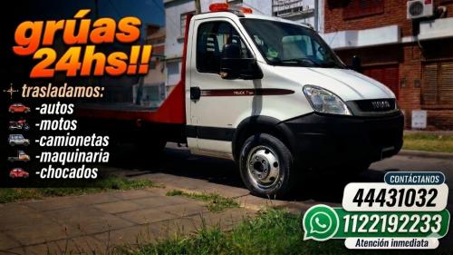 GRÚAS, REMOLQUES, TRASLADOS Y MOVIMIENTOS LAS 24 HORASSSSSSSSSSS en Esteban Echeverría - Imagen 4