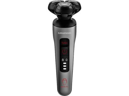 GRUNDIG MS 8130 Rasierer ProClub™ Dunkles Mattchrom/Rot … in Berlin - Bild 1