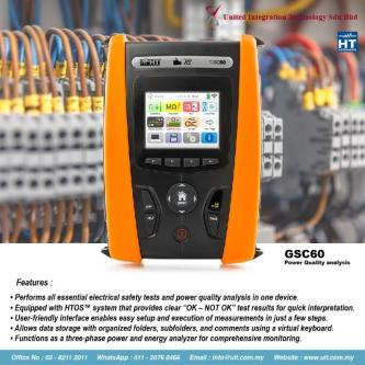 GSC60 Multifunction Electrical Safety Analyzer in Kajang - Image 1