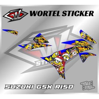 GSX R 150 Hologram Striping - GSX R 150 Minion Motorcycle … in Taman Johor Jaya - Image 1