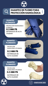 GUANTES PLOMADOS en Quito - Imagen 1
