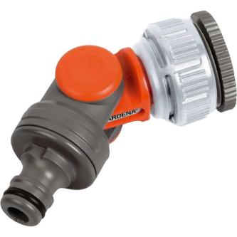 Gardena ORIGINAL Angled Threaded Tap Hose Pipe Connector 21 … in Dumfries - Image 1