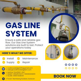 Gas Line System + We Supply & Install in Quezon City - Image 1