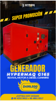 Generador Hypermaq en Tizayuca - Imagen 1