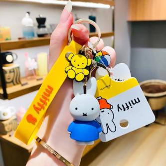 Genuine Creative Miffy Rabbit High-End Feeling Keychain/Scho … in Singapore - Image 1