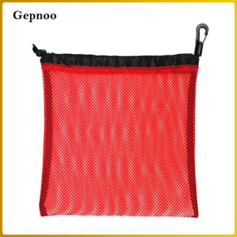 Gepnoo Multi Purpose Drawstring Mesh Storage Bag for Golf … in Singapore - Image 1
