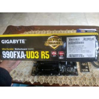 Gigabyte 990FXA-UD3 R5 am3plus support AMD FX Series fullset in Singapore - Image 1