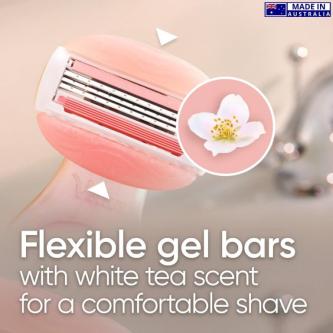 Gillette Venus Comfortglide White Tea Scent Mini Razor Set … in Singapore - Image 1