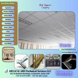 Glass railing, Brass Railing, Modern Railing, Marble railing in Abu Dhabi - Image 17