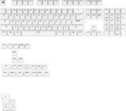 Glorious - GPBT Basics Universal Keycap Set Compatible with … in Atlanta - Image 1