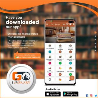 GoLibrary Library Manager App Best Library Management Applicatio in Jaipur - Image 1