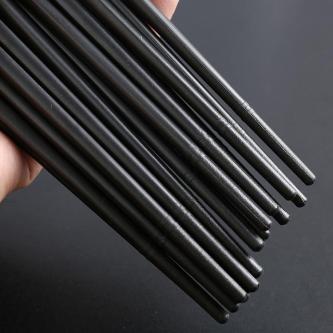 Golden Fortune Alloy Chopsticks 10 Pairs/Set SIN6633 Tableware in Taman Johor Jaya - Image 1