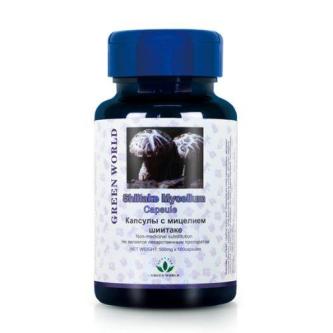 Green World Shiitake Mycelium Plus Capsule In Pakistan in Hangu - Image 1