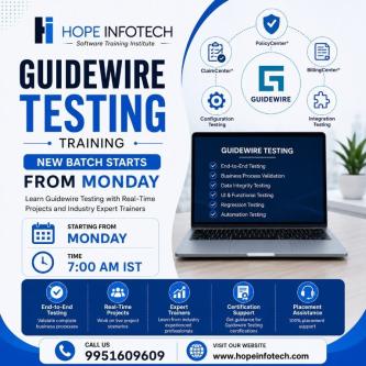 Guidewire Testing course session in Hyderabad - Image 1